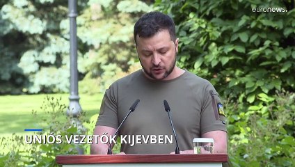 Ukrajna tagjelölti státuszáról egyeztettek az uniós vezetők Kijevben