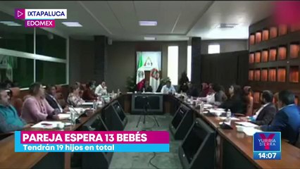 Piden ayuda para bombero de Ixtapaluca que tendrá 13 bebés