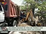 Despliegan plan preventivo ante las lluvias en calles y avenidas del estado Lara