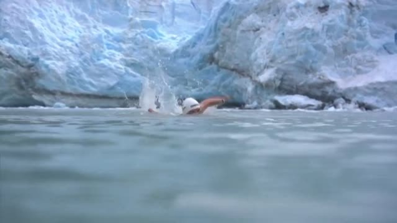 Bárbara Hernández, Récord Guiness en aguas gélidas