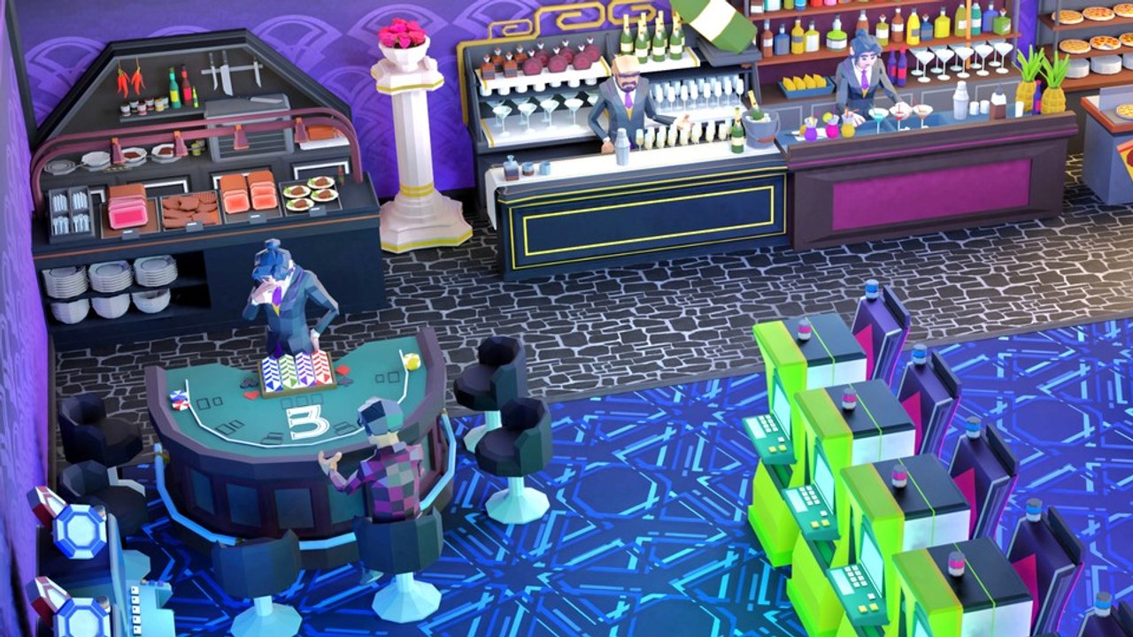 Aufbauspiel Grand Casino Tycoon zeigt im Trailer, dass das Haus immer gewinnt