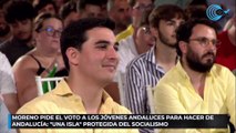 Moreno pide el voto a los jóvenes andaluces para hacer de Andalucía una 