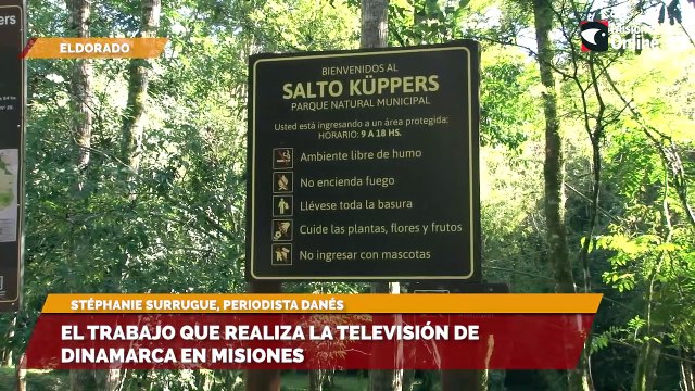 El trabajo que realiza la televisión de Dinamarca en Misiones