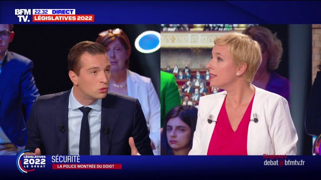 Vous êtes du côté de la haine : l'échange très tendu entre Clémentine Autain et Jordan Bardella sur la police