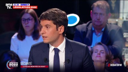 Gabriel Attal dénonce "les responsables politiques qui dénigrent nos forces de l'ordre et ceux qui les instrumentalisent"