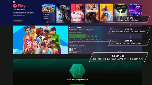 Microsoft erklärt die Integration von EA Play in den Xbox Game Pass für den PC