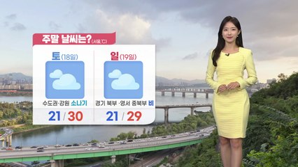 [날씨] 오늘 30℃ 안팎 낮더위...곳곳에 소나기 / YTN