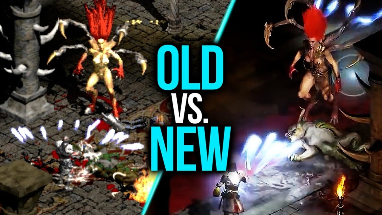 Endlich ein gutes blizzard-remake? - diablo 2 resurrected gameplay vs. lord of destruction