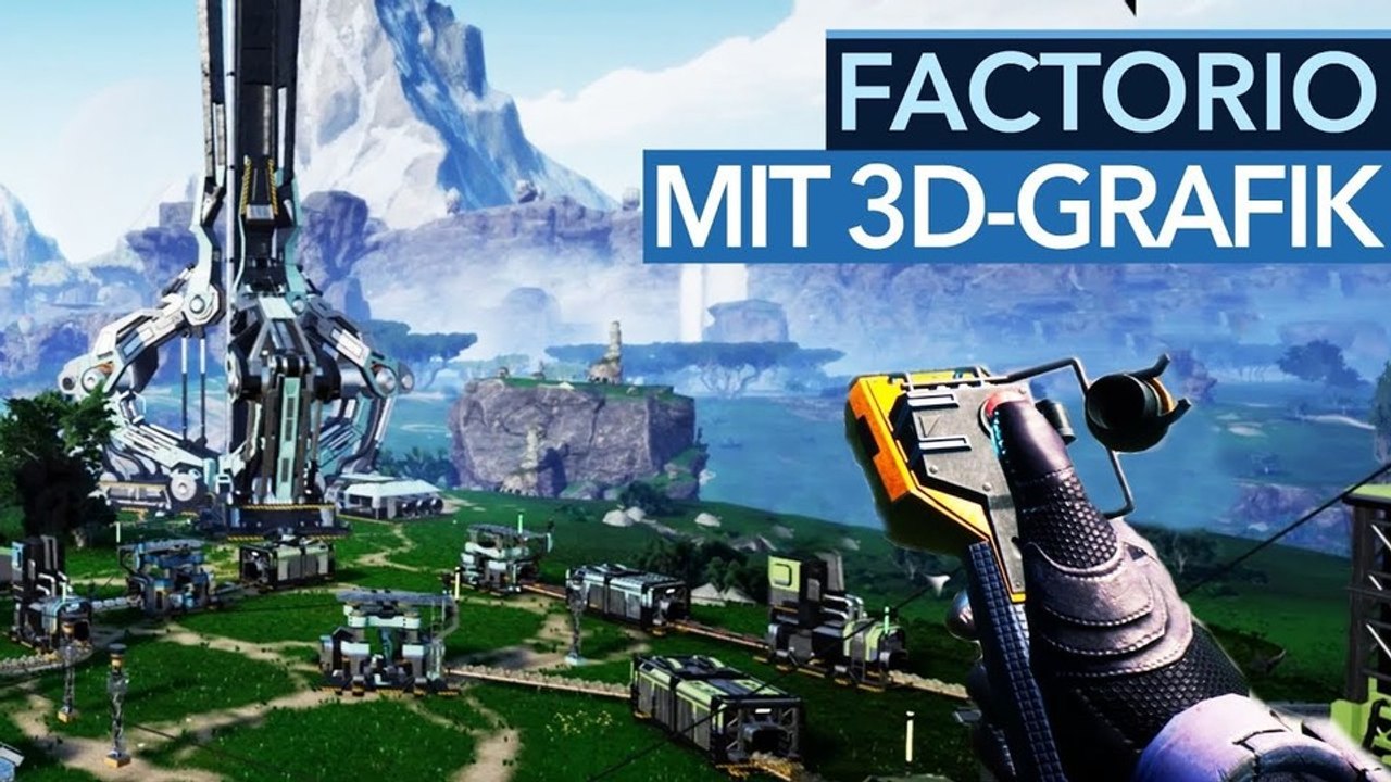 Satisfactory - factorio-spaß mit 3d-grafik