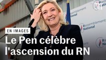Législatives : Marine Le Pen appelle « tous les patriotes de gauche et de droite » à la rejoindre