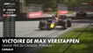 Max Verstappen remporte la course - Grand Prix du Canada- F1