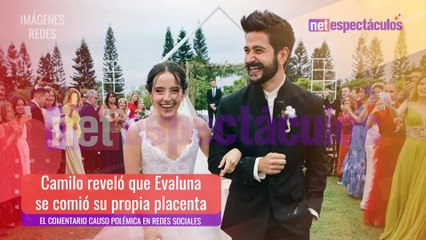 Camilo hace impactante revelación sobre Evaluna
