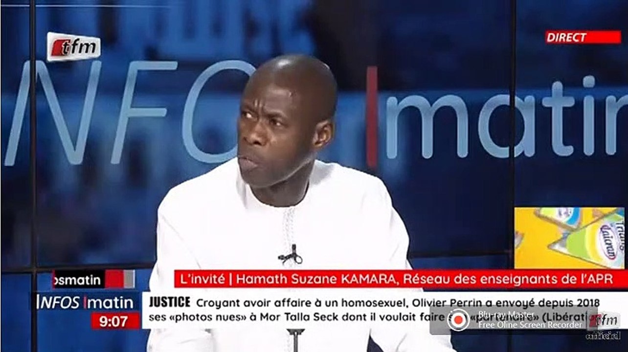 Ces mots d'Ahmet Suzane Camara qui ont fait pleurer en direct la journaliste Sokhna Natta Mbaye. Regardez