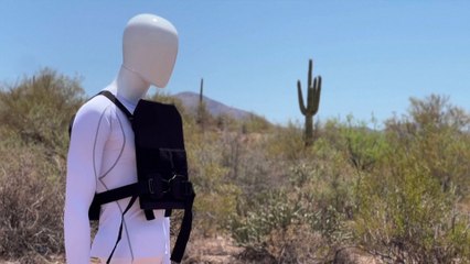 Arizona firefighter designs bulletproof vest to fit into children’s school backpacks
