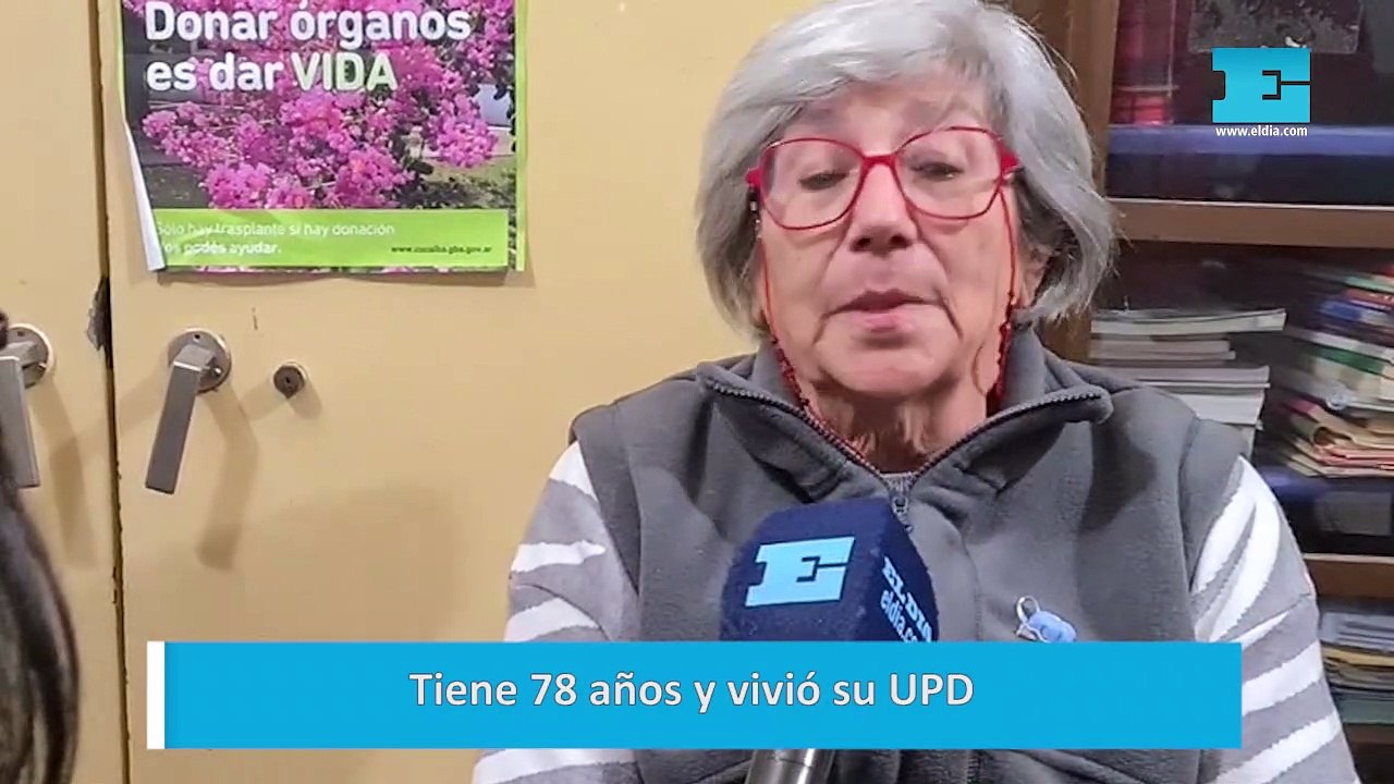 Tiene 78 años y vivió su UPD