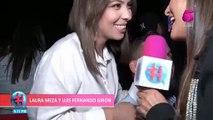 Laura Meza presentó a su novio en  