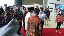 Menhan Prabowo Subianto  Akui Kecanggihan Pesawat Produksi PTDI