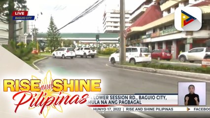 TRAFFIC UPDATE | Daloy ng trapiko sa lower Session Rd., Baguio City, nagsisimula na ang pagbagal