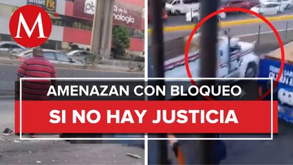 Continúa prófugo conductor que atropelló a "checador" en Naucalpan, Edomex