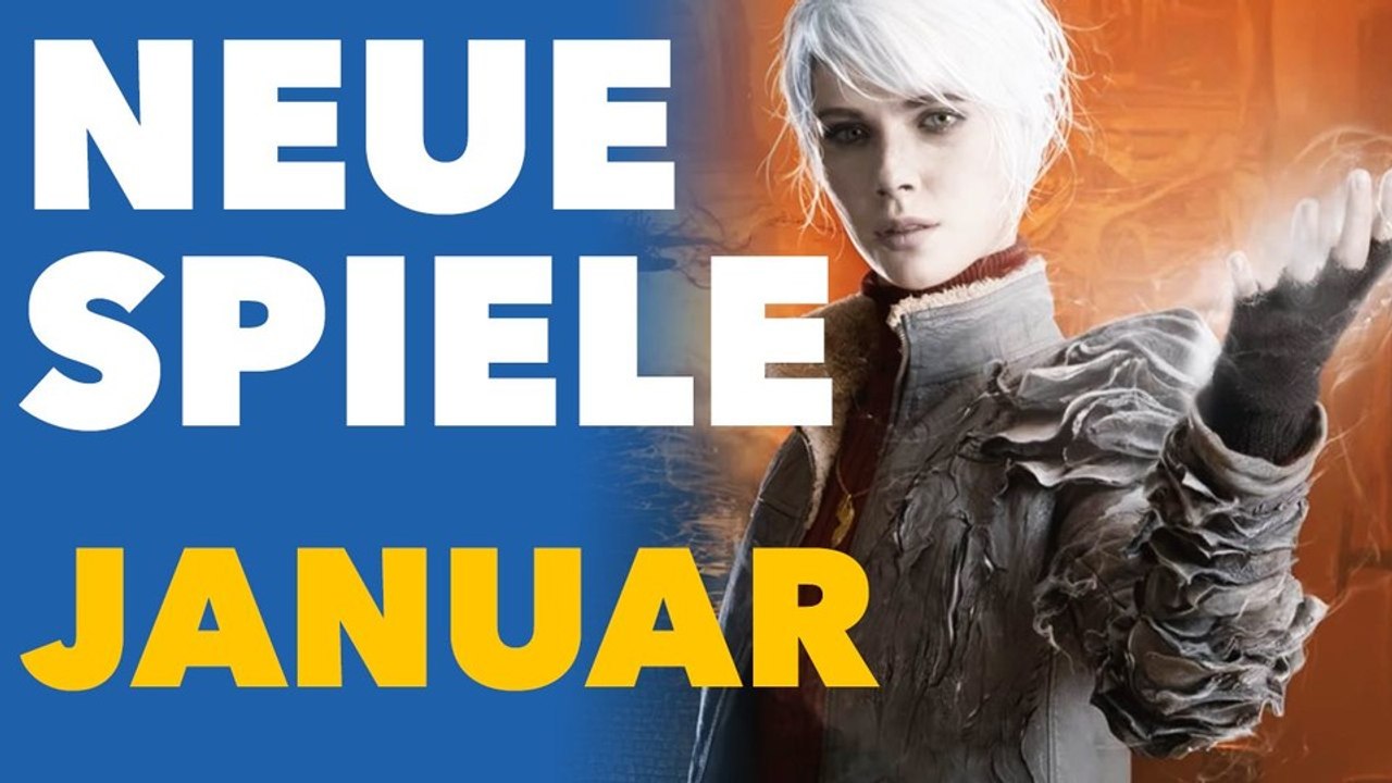 Neue Spiele im Januar - Release-Vorschau für PC und Konsolen
