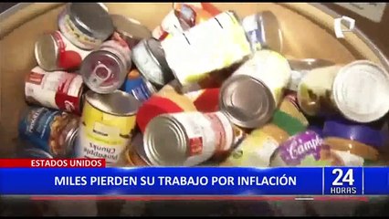 Crisis en EE.UU.: Miles de ciudadanos pierden sus empleos por inflación