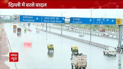 Delhi takes a sigh of relief as the rain comes pouring down | ABP News