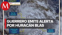 Huracán 'Blas' continúa su paso por las costas de México