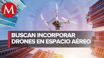 México y EU trabajan para incorporar drones en espacio aéreo