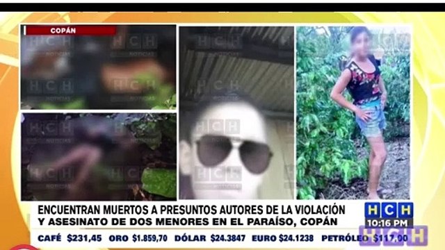 Ultiman a los supuestos responsables de matar a dos menores en El Paraíso, Copán