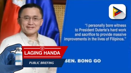 Ilan sa mga ipinagmamalaking programa ng administrasyong Duterte, ibinida