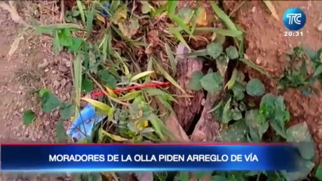 Guayaquil Oculto: Moradores de La Prosperina piden el arreglo de vía.