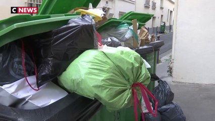 Paris : les éboueurs en grève en pleine canicule
