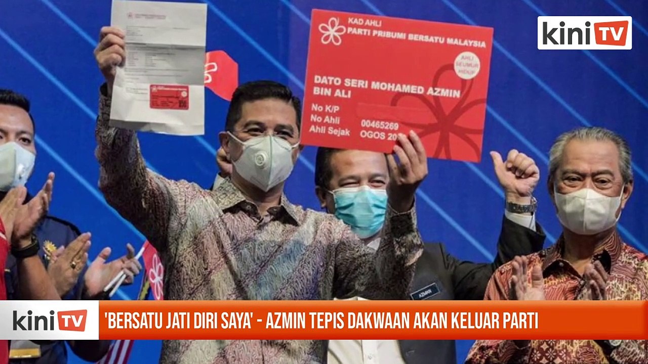 'Bersatu jati diri saya' - Azmin tepis dakwaan akan keluar parti
