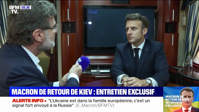 Emmanuel Macron: Nous faisons tout pour que l'Ukraine puisse gagner cette guerre
