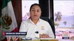 Alcaldesa de Manzanillo culpa a gobiernos anteriores de patios de contenedores irregulares
