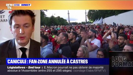 François-Xavier Lauch, préfet du Tarn, sur l'annulation de la fan zone à Castres: "Il me revient de veiller à ce que les services de secours ne soient pas saturés"