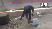 Secunderabad railway station vandalised and a train set ablaze by agitators who are protesting against Agnipath