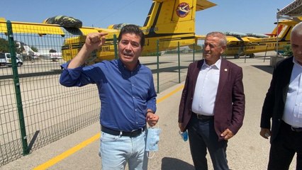 "Yangın söndürme uçaklarını çürümeye terk edenler hesap verecek"