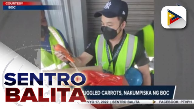P4-M halaga ng smuggled carrots, nakumpiska ng BOC