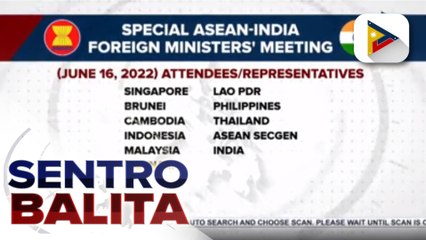 Download Video: Special ASEAN-India Foreign Ministers meeting sa New Delhi, India, naging produktibo