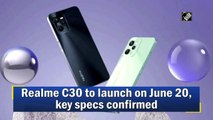 Realme C30 to launch on June 20, key specs confirmed