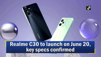 Realme C30 to launch on June 20, key specs confirmed