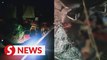 Woman dies in tour bus-trailer crash near Bukit Beruntung