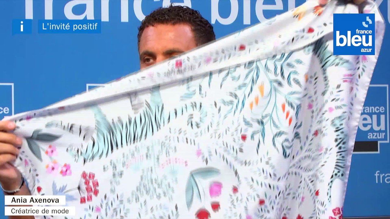 La Nouvelle Éco: Ania Axenova, créatrice de mode - France Bleu Azur (17/06/2022)