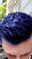 cheveux bleu homme coiffeur coloriste aix en provence