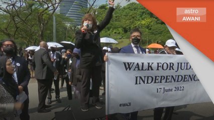 Kehakiman | Peguam berhimpun, serah memorandum kehakiman bebas