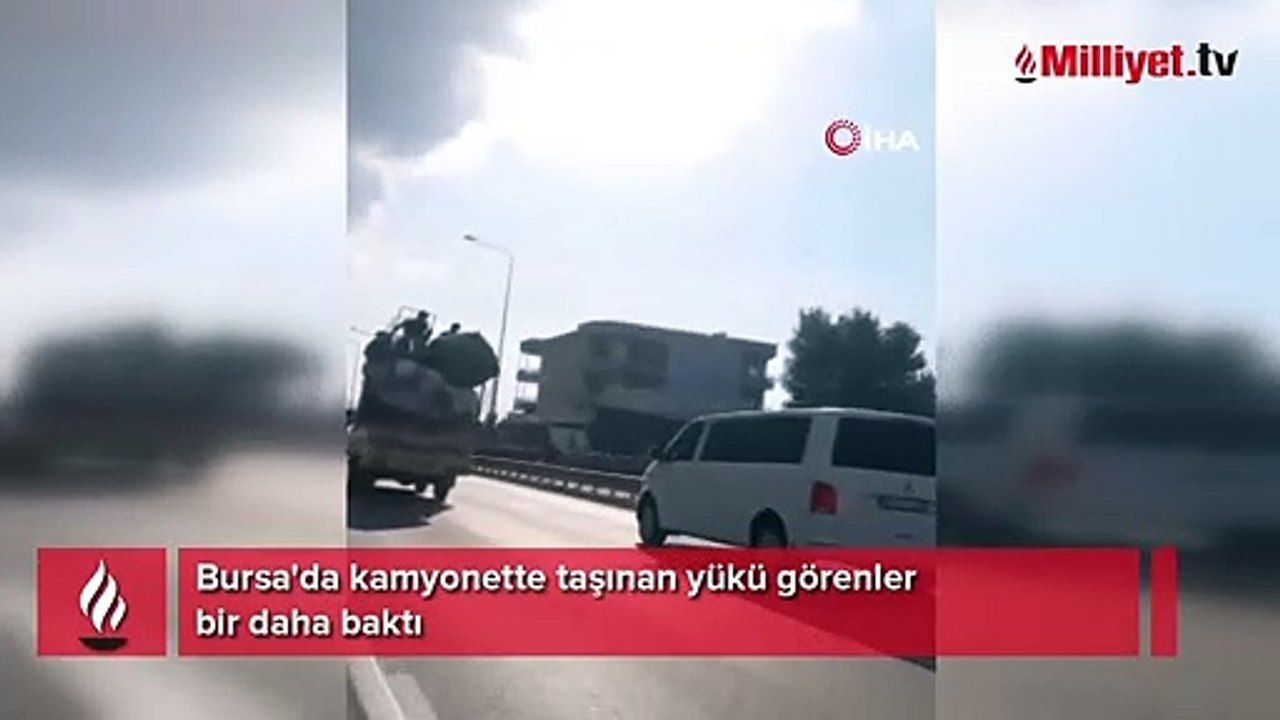 Bursa'da tehlikeli taşımacılık