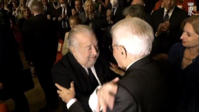 Il presidente Mattarella alla prima del film Dante di Pupi Avati
