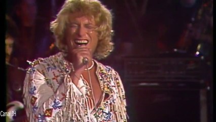 Johnny Hallyday "Qu'est-ce que tu croyais" Porte-avion Foch - 1979