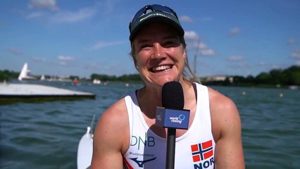 2022 World Rowing Cup II - Birgit Skarstein sets up a World Best Time